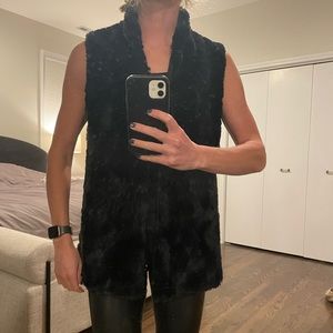 Faux Fur Tunic Vest